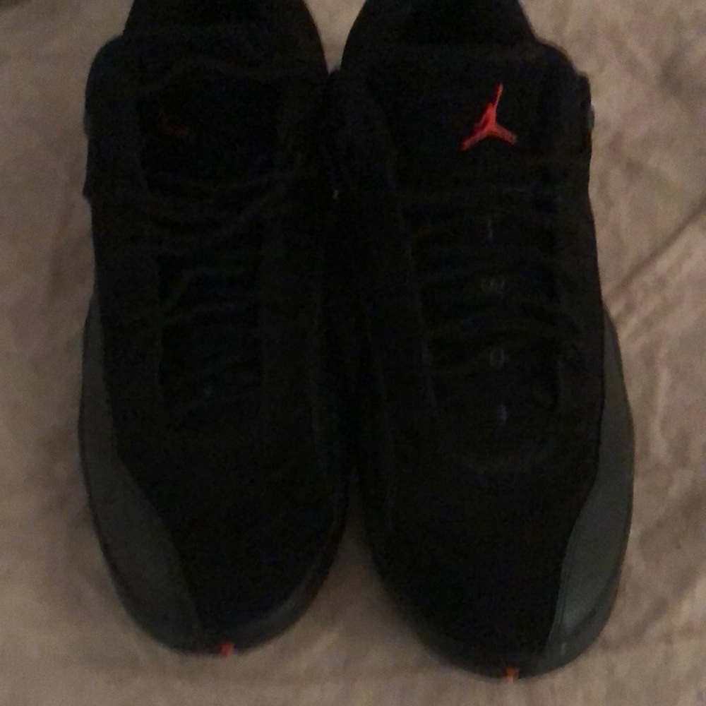 Nike Air Jordan’s. Black and red. Men’s size 10.5. Worn once